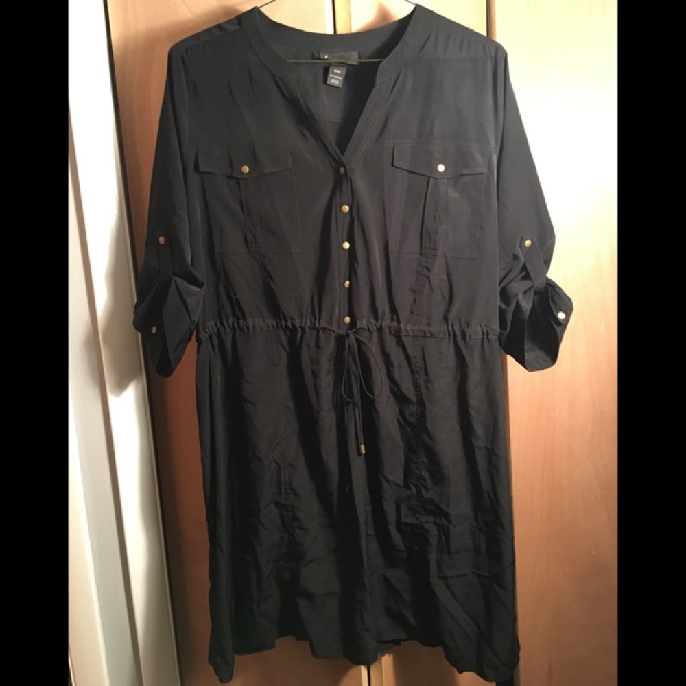 Sexy shirt dress from Lane Bryant